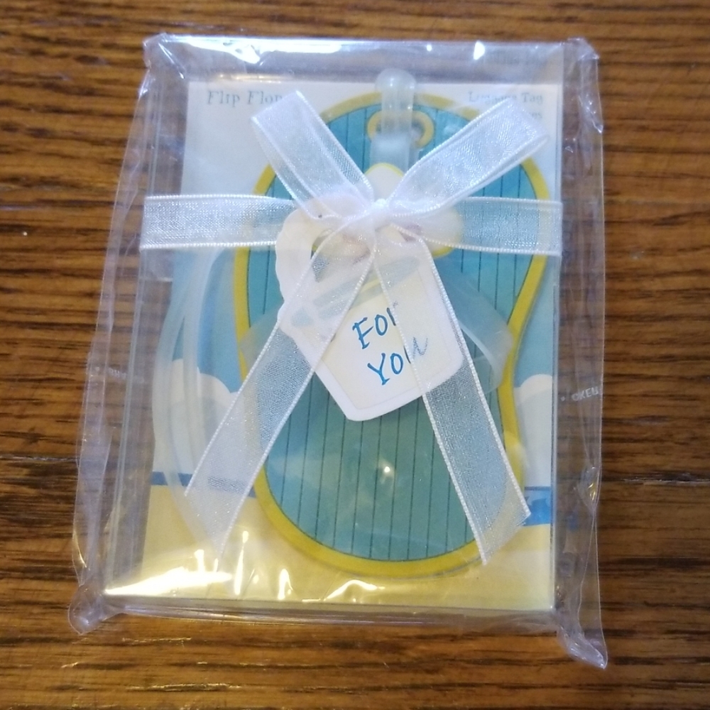 Flip Flop Luggage Tag